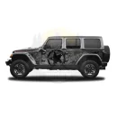 Panele Ochronne 29 star Jeep Wragnler JL 4D - wielokrotnego użytku